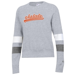 CREWNECK COLORBLOCKED SWEATSHIRT OKSTATE