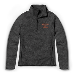 GREY SARANAC 1/4 ZIP PULLOVER