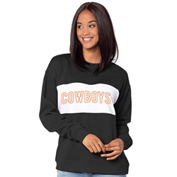 BLACK PENNANT SWEATSHIRT