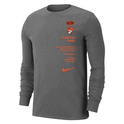 NIKE STACKED LOGOS LONG SLEEVE TEE