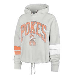 '47 GREY STRIPE SLEEVE HOODIE