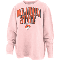 OKLAHOMA STATE PINK COMFY CORD SWEATSHIRT