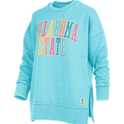 BEACH MINT SIDE SLIT FLEECE MULTI COLOR