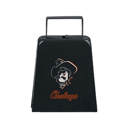 PHANTOM PETE/COWBOYS SCRIPT BLACK COW BELL