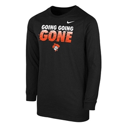 NIKE YOUTH LONG SLEEVE CORE GONE TEE