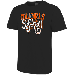 SOFTBALL GRAFFITI COMFORT COLOR TEE