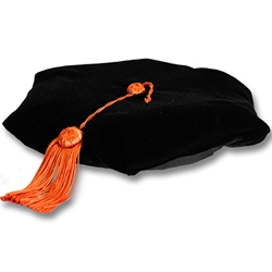 ORANGE TASSEL 6 CORNER TAM (ONE SIZE FITS ALL)