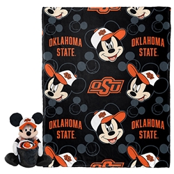 BASEBALL MICKEY HUGGER BLANKET SET