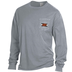 BARS LONG SLEEVE POCKET TEE