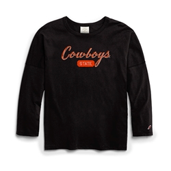 COWBOYS LONG SLEEVE CLOTHESLINE OVERSIZED TEE