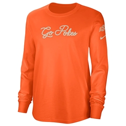 NIKE LETTERMAN LONG SLEEVE CREW TEE