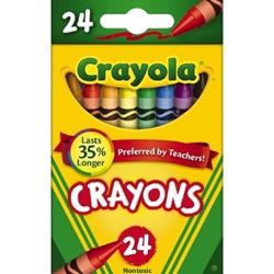 CRAYOLA CRAYONS 24 PK