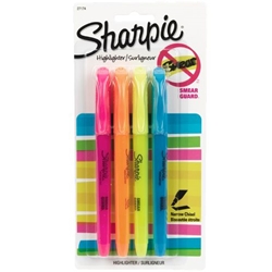 SHARPIE POCKET HIGHLIGHTER MULTICOLORED 4CT