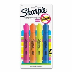 SHARPIE MAJOR ACCENT HIGHLIGHTER MULITCOLORED 4CT