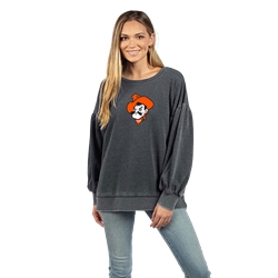 PETEHEAD PUFF SLEEVE CREWNECK