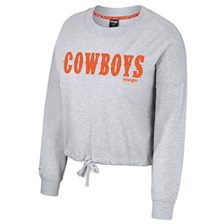 BANDANA COWBOYS CROPPED CINCH PULLOVER