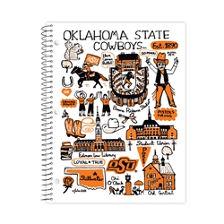 OSU JULIA GASH 11X8.5 SPIRAL NOTEBOOK