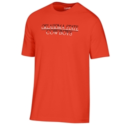 SPLIT OKSTATE COWBOYS SHORT SLEEVE TEE