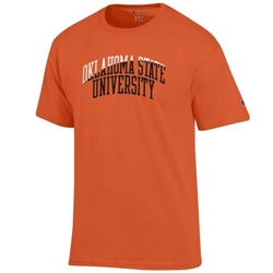 SPLIT OKSTATE FRONT/BACK TEE