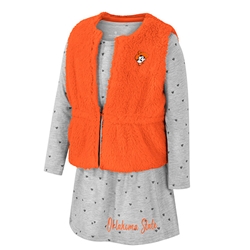 TOODLER MEOWING VEST & DRESS SET