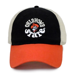 OKSTATE RELAXED TRUCKER CAP