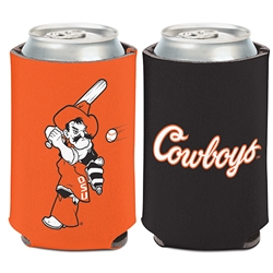 BATTING PETE/COWBOYS SCRIPT CAN COOLER