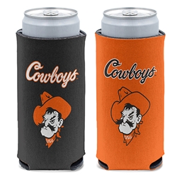 COWBOYS SCRIPT PETE SLIM CAN COOLER