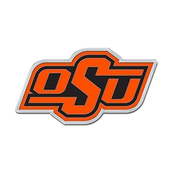 OSU BRAND COLORED CHROME AUTOEMBLEM