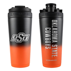 OKSTATE COWBOYS GRADIANT SHAKER BOTTLE 26OZ