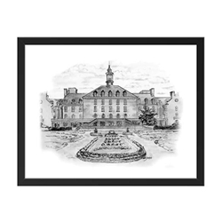 OKLAHOMA STATE CAMPUS 11X14 PRINT