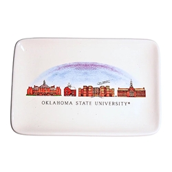 OKLAHOMA STATE SKYLINE TRINKET TRAY