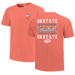 OKLAHOMA STATE BASEBALL FULL PETE COMFORT COLOR TEE