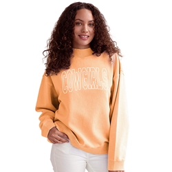 PUFF COWGIRLS MOCK NECK