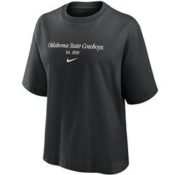 NIKE OKSTATE BOXY TEE