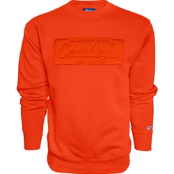 DOUBLE STAMP CAMPBELL EMBOSSED CREW