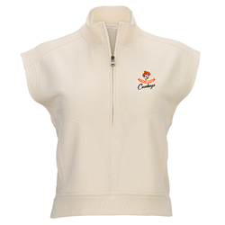 SLEEVELESS TERRY 1/2 ZIP PO