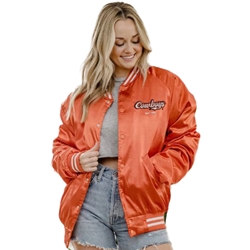 OSU SATIN VARSITY JACKET