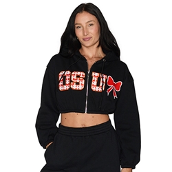 OSU BOW CINCHED HOODIE