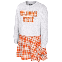 GIRLS MARCELINE PLAID SET