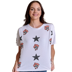 ALL OVER SEQUIN BOXY TEE