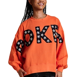 BALLOON SLEEVE PULLOVER