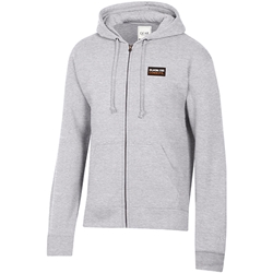 BIG COTTON FULL ZIP PATCH HOOD