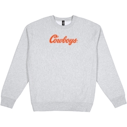 COWBOYS SCRIPT HEAVYWEIGHT CREWNECK