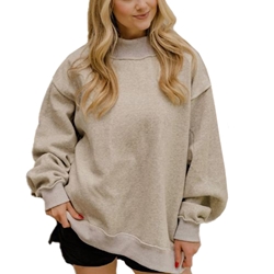 ShopOKState - MOCK NECK REVERSIBLE SWEATSHIRT