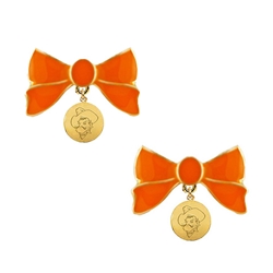 PETE HEAD BOW EARRINGS