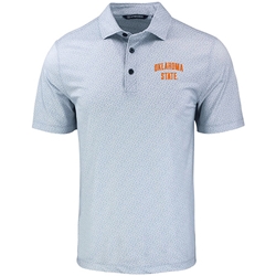 CUTTER & BUCK PIKE ECO PEBBLE PRINT POLO