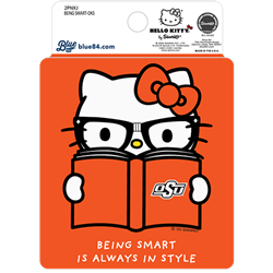 HELLO KITTY BEING SMART STICKER