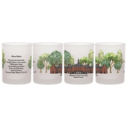 FROSTED ROCKS GLASS 14OZ