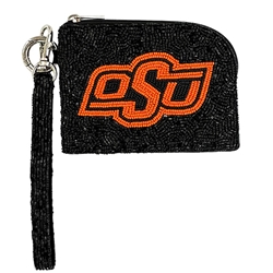 FAN GLAM OSU LOGO BEADED WRISTLET