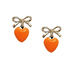 BOW HEART DANGLE